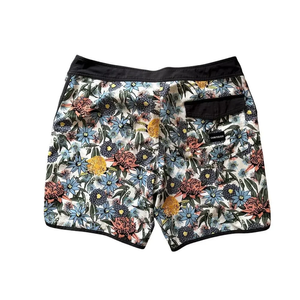 Quicksilver Swim Trunks Bathing Suit Men's Size 38